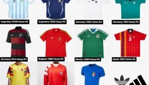 开云登录-Adidas将推出多款经典国家队复刻球衣：阿根廷、德国、意大利在列